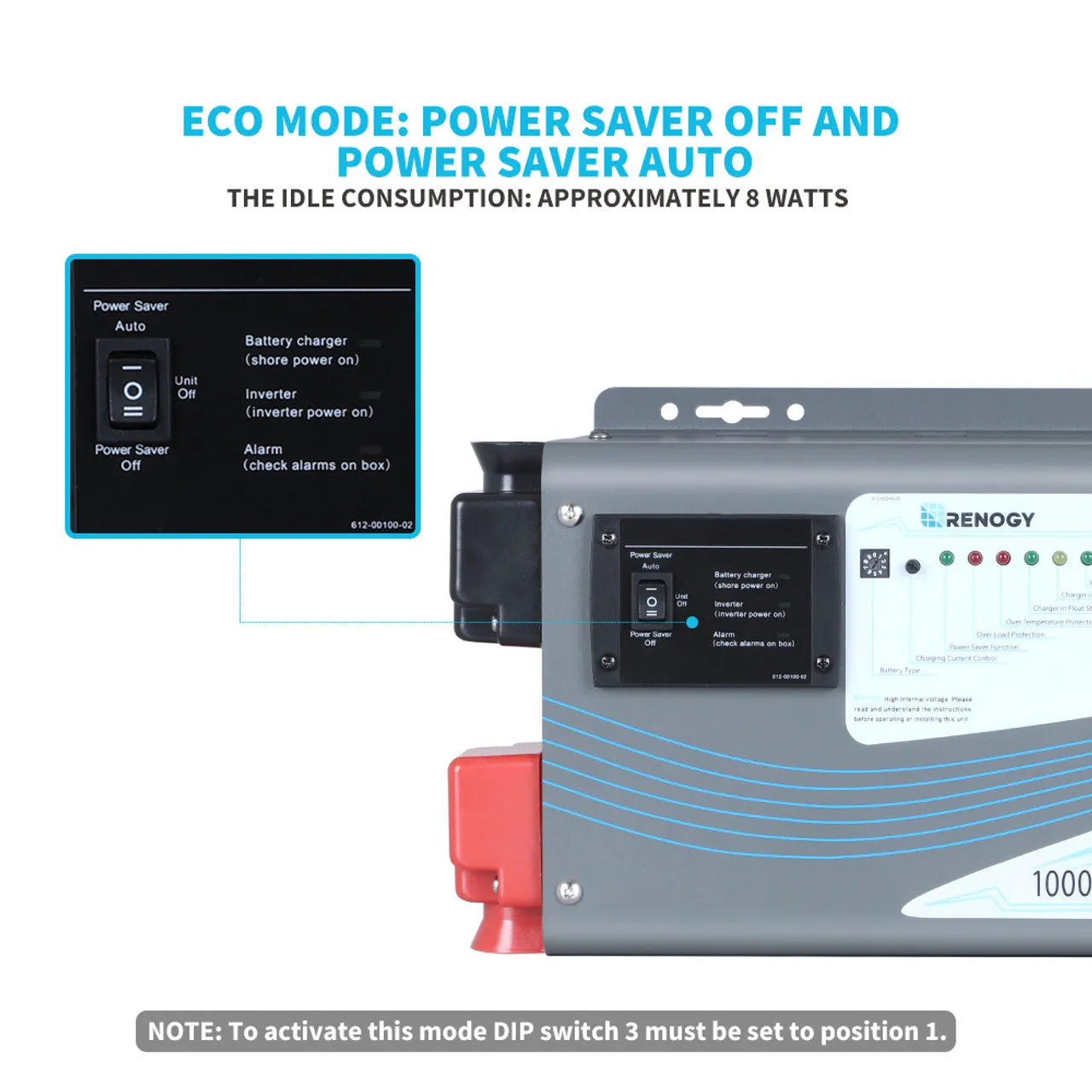 1000W Pure Sine Wave Inverter Charger