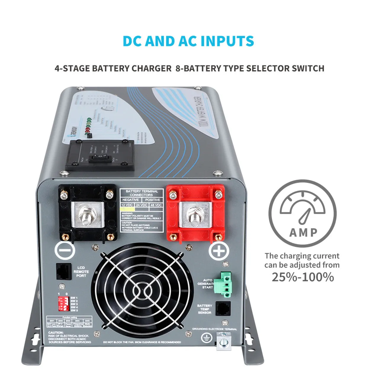 1000W Pure Sine Wave Inverter Charger