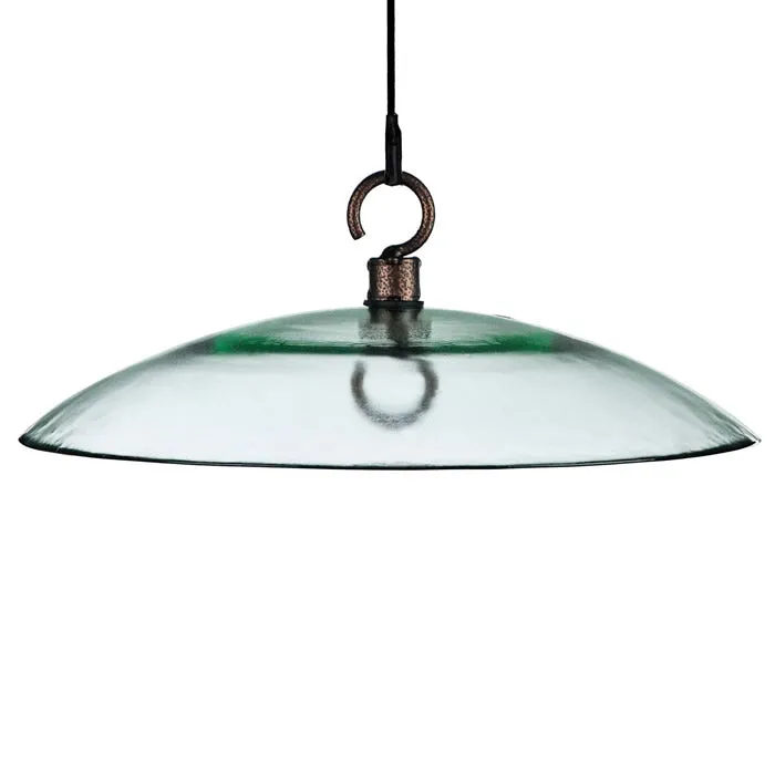 11" Petite Glass Baffle Dome, 3 Colors to Choose