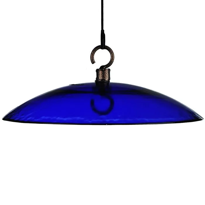 11" Petite Glass Baffle Dome, 3 Colors to Choose