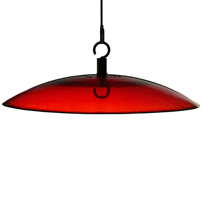15" Glass Baffle Dome, 4 Colors to Choose