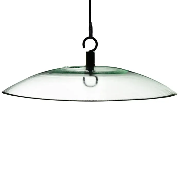 15" Glass Baffle Dome, 4 Colors to Choose
