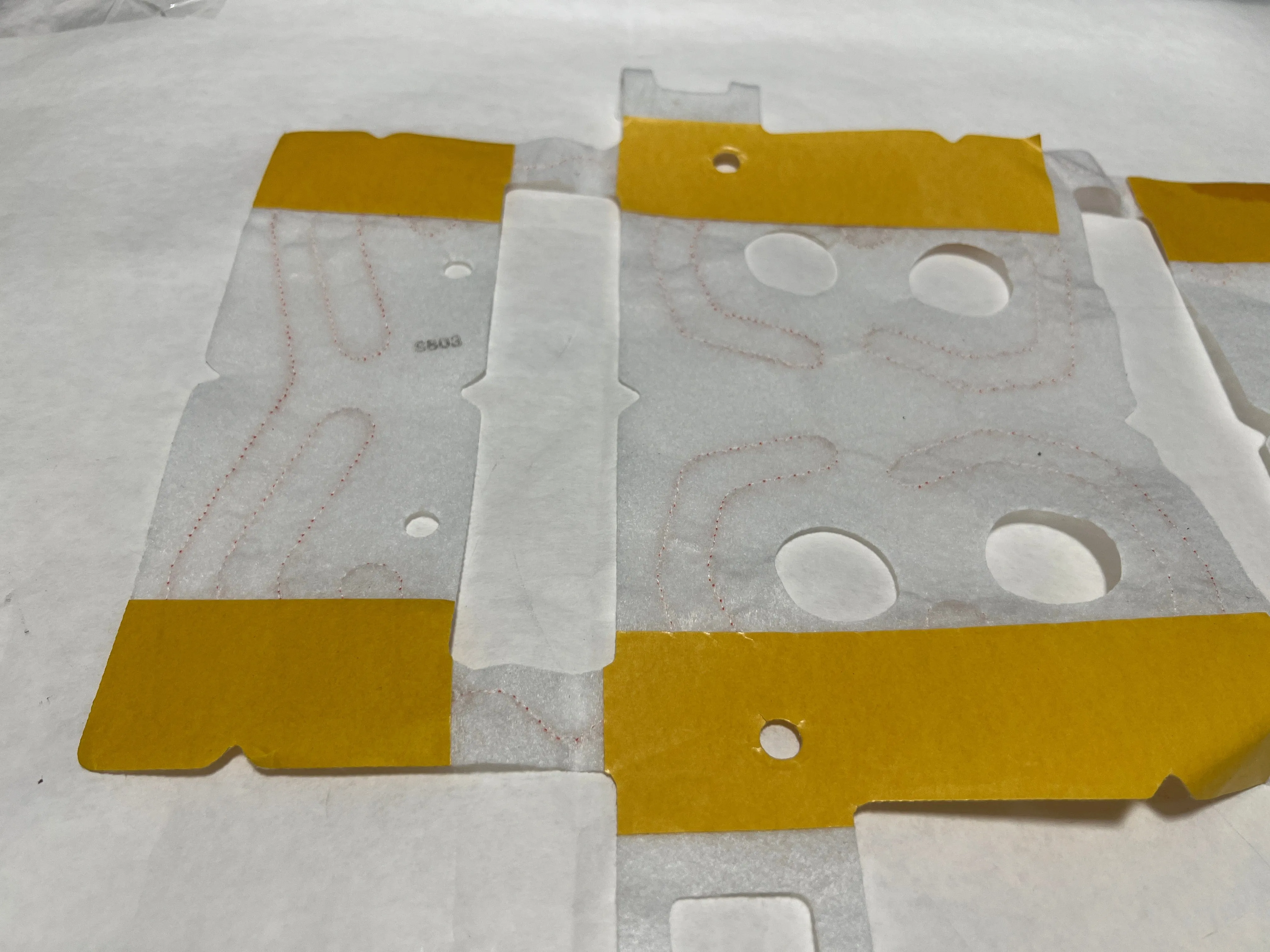 2020-2025 Ford Explorer Front Seat Back Heater Pad Fits Either Side For 8 Way Ventilated / Heated Seats Only