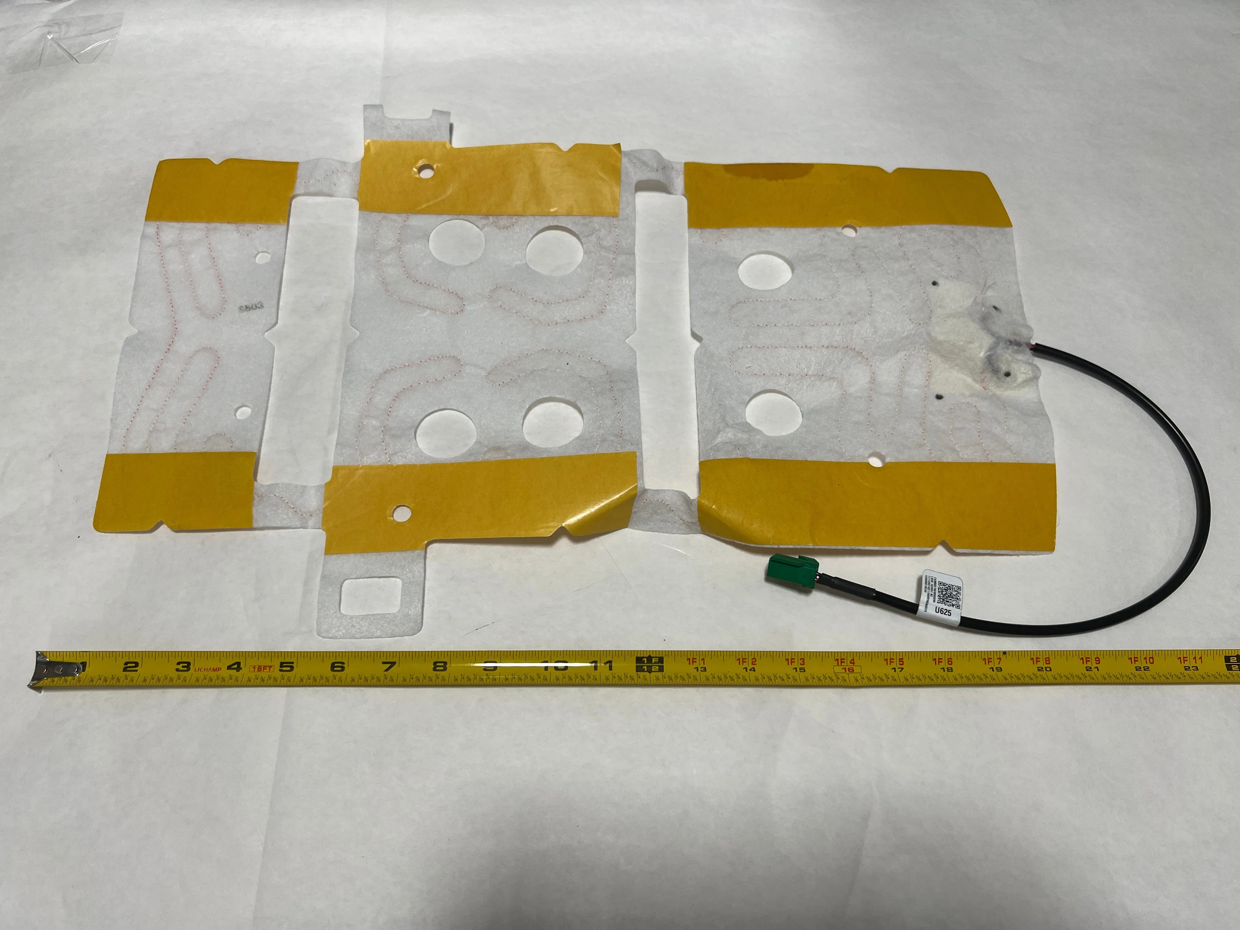 2020-2025 Ford Explorer Front Seat Back Heater Pad Fits Either Side For 8 Way Ventilated / Heated Seats Only