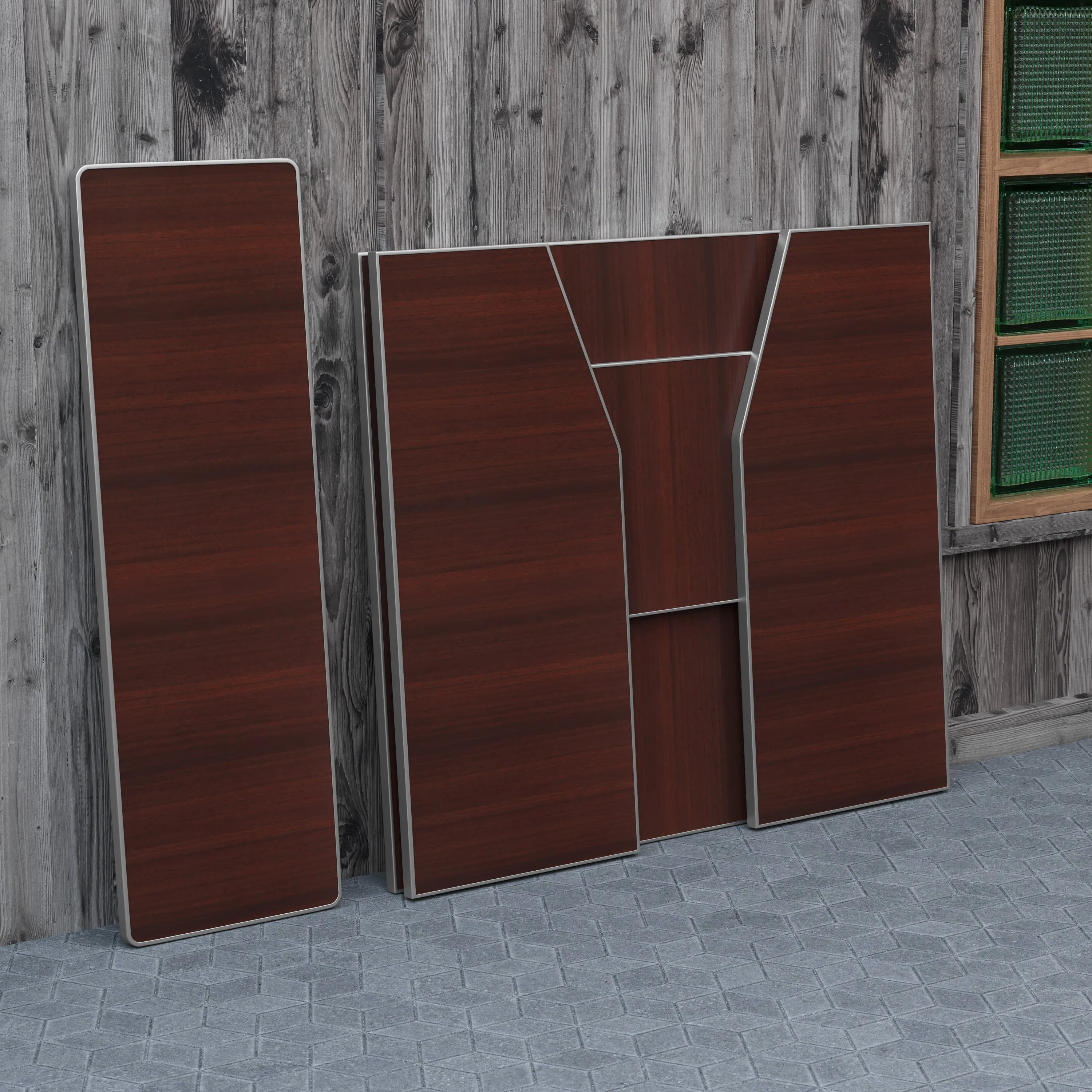 4' Laminate Foldable Bar - Portable Event Bar