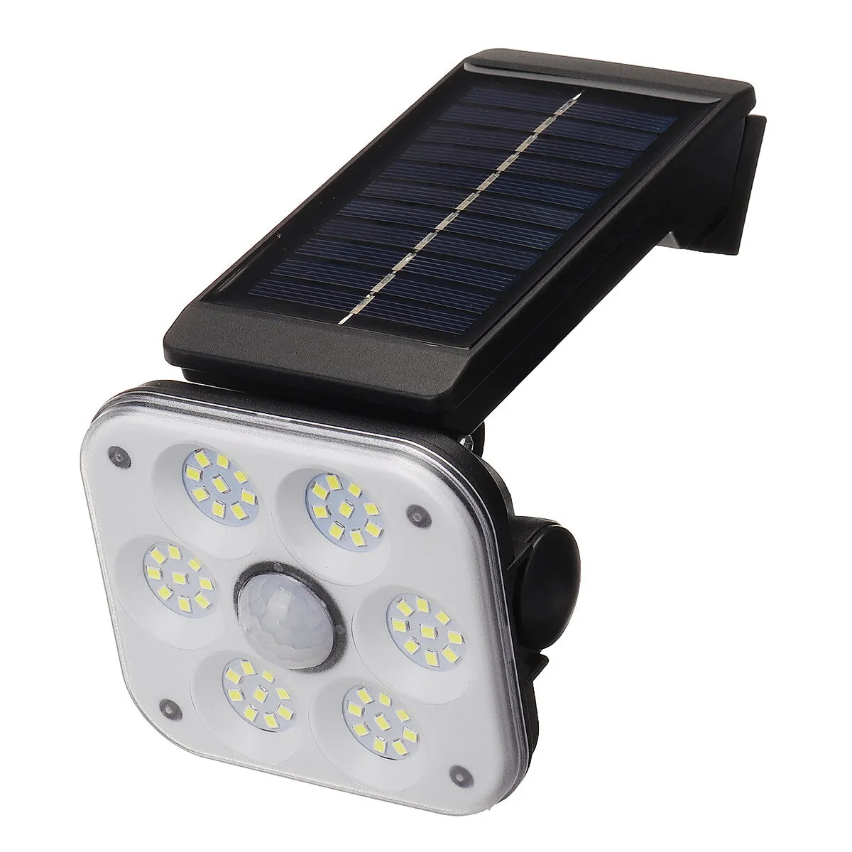 54SMD Solar Motion Sensor Security Wall Lamp Floodlight - Outdoor Waterproof Lighting