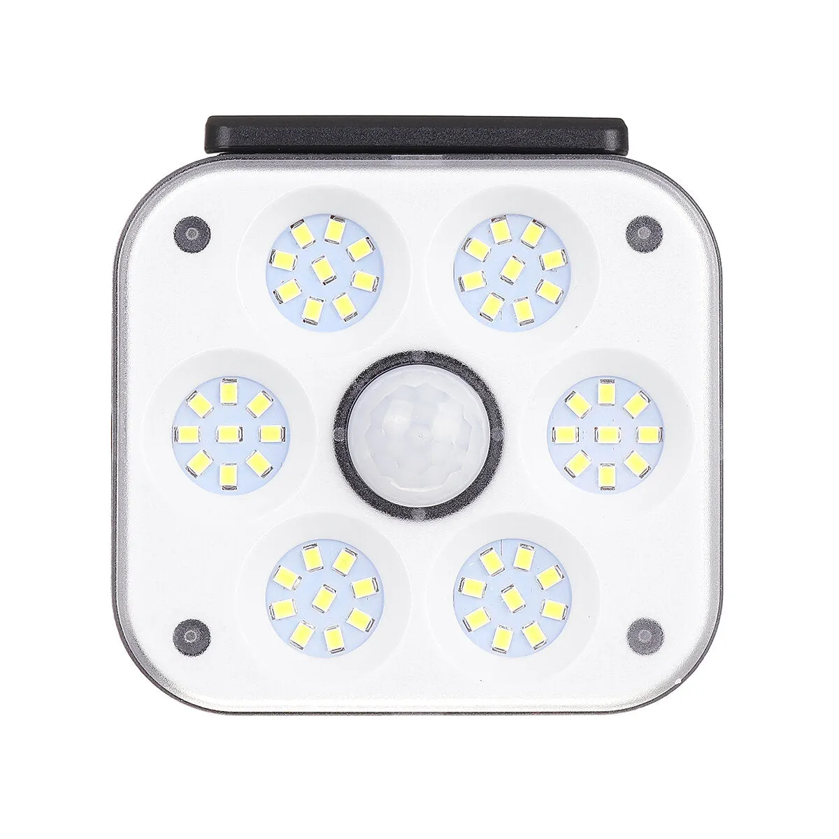 54SMD Solar Motion Sensor Security Wall Lamp Floodlight - Outdoor Waterproof Lighting