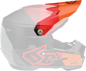 6D ATR-2 Visor - Range - Red 72-6111