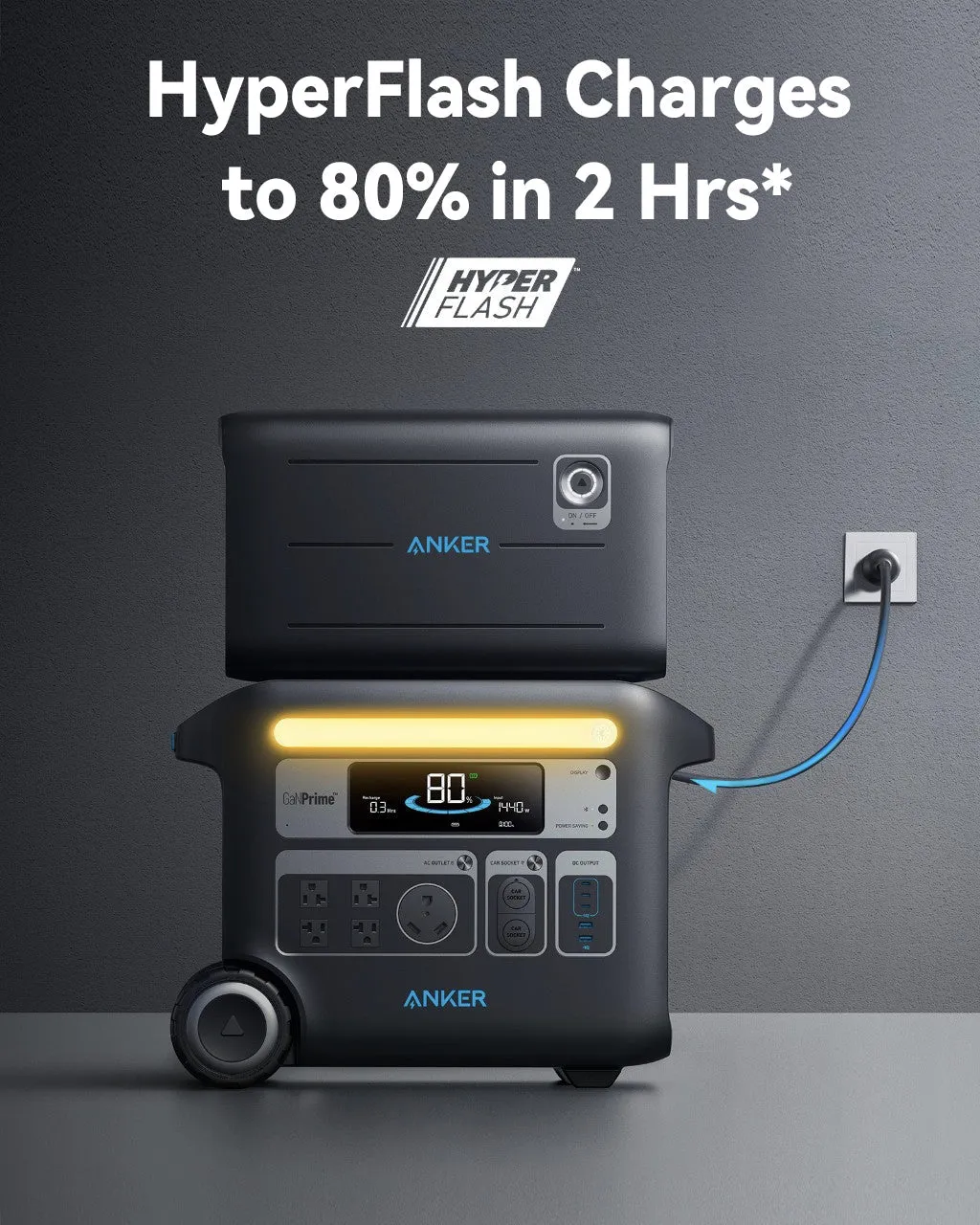 Anker SOLIX F2600   BP2600 Expansion Battery - 5120Wh | 2400W