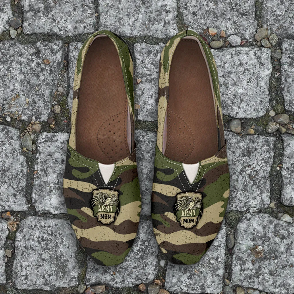 Army Mom Camouflage Ladies Casuals