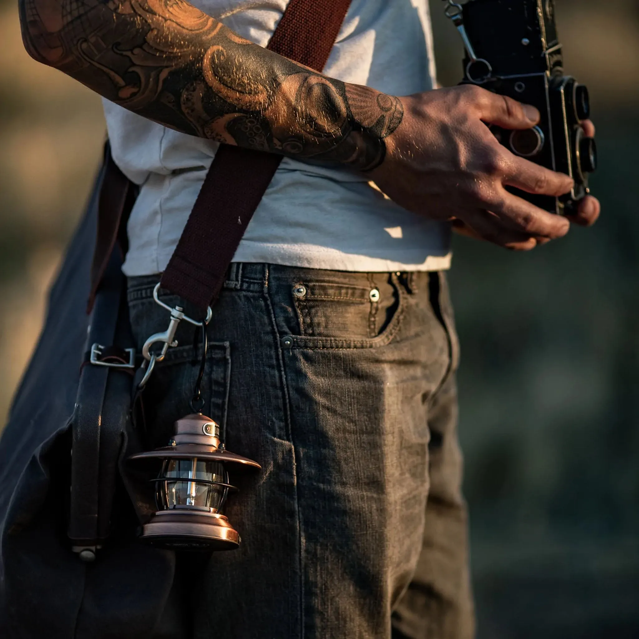 Barebones Edison Mini Lantern - Copper