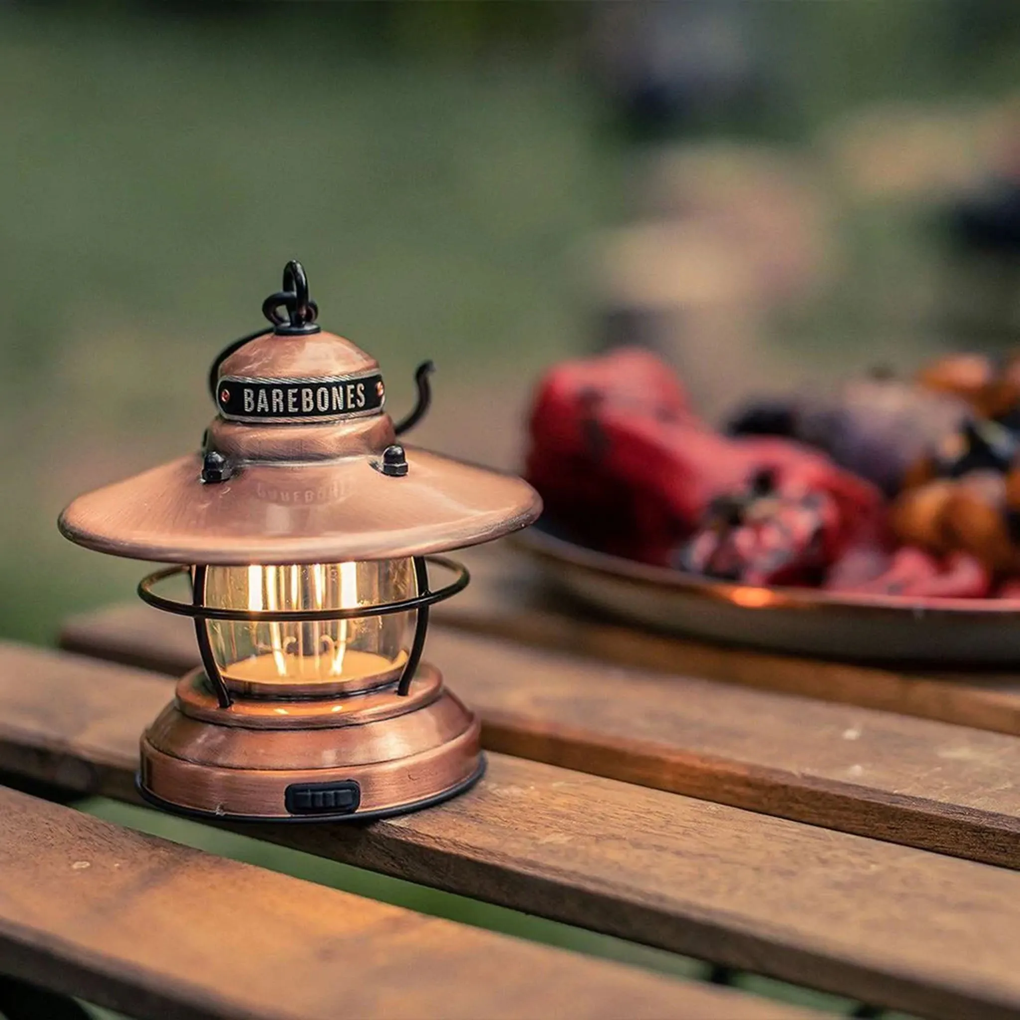 Barebones Edison Mini Lantern - Copper