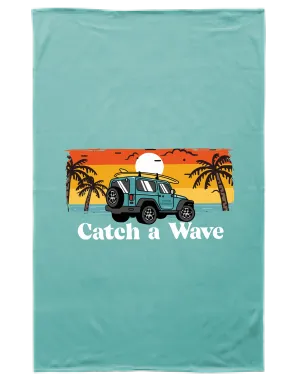 Catch A Wave Fleece Blanket