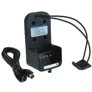 Compact Vehicle Charger for Kenwood NX200, TK5210 and VP5230 Series Radios