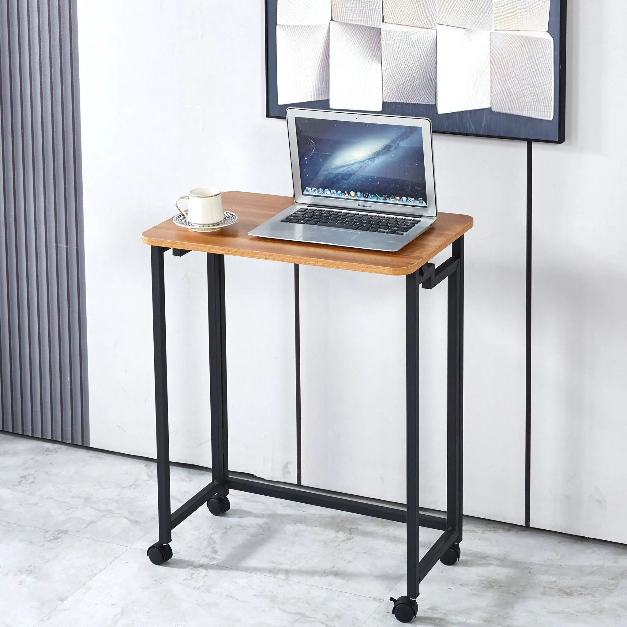Computer Desk Office Desk Work Study Table with Shelves-SD-S07