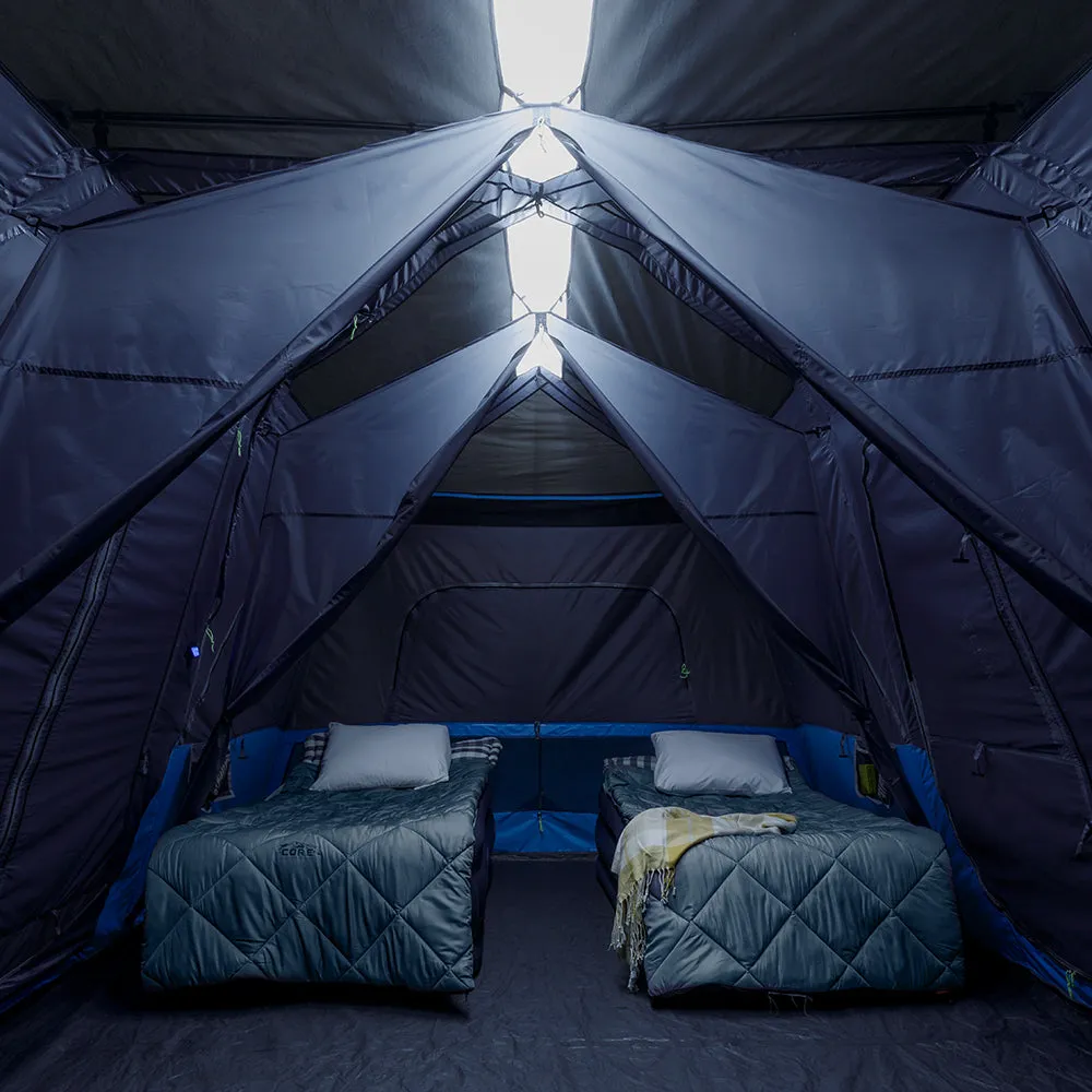 CORE 12 Person Lighted Instant Cabin Tent 18’ x 10’