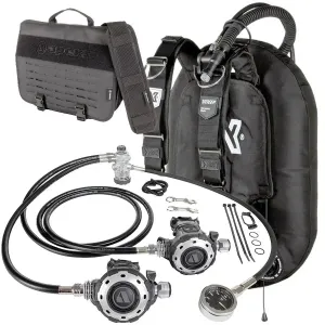 DIR Apeks XDeep Deluxe Starter Package -  Zeos Deluxe Wing   MTX-RC Long Hose Regulator