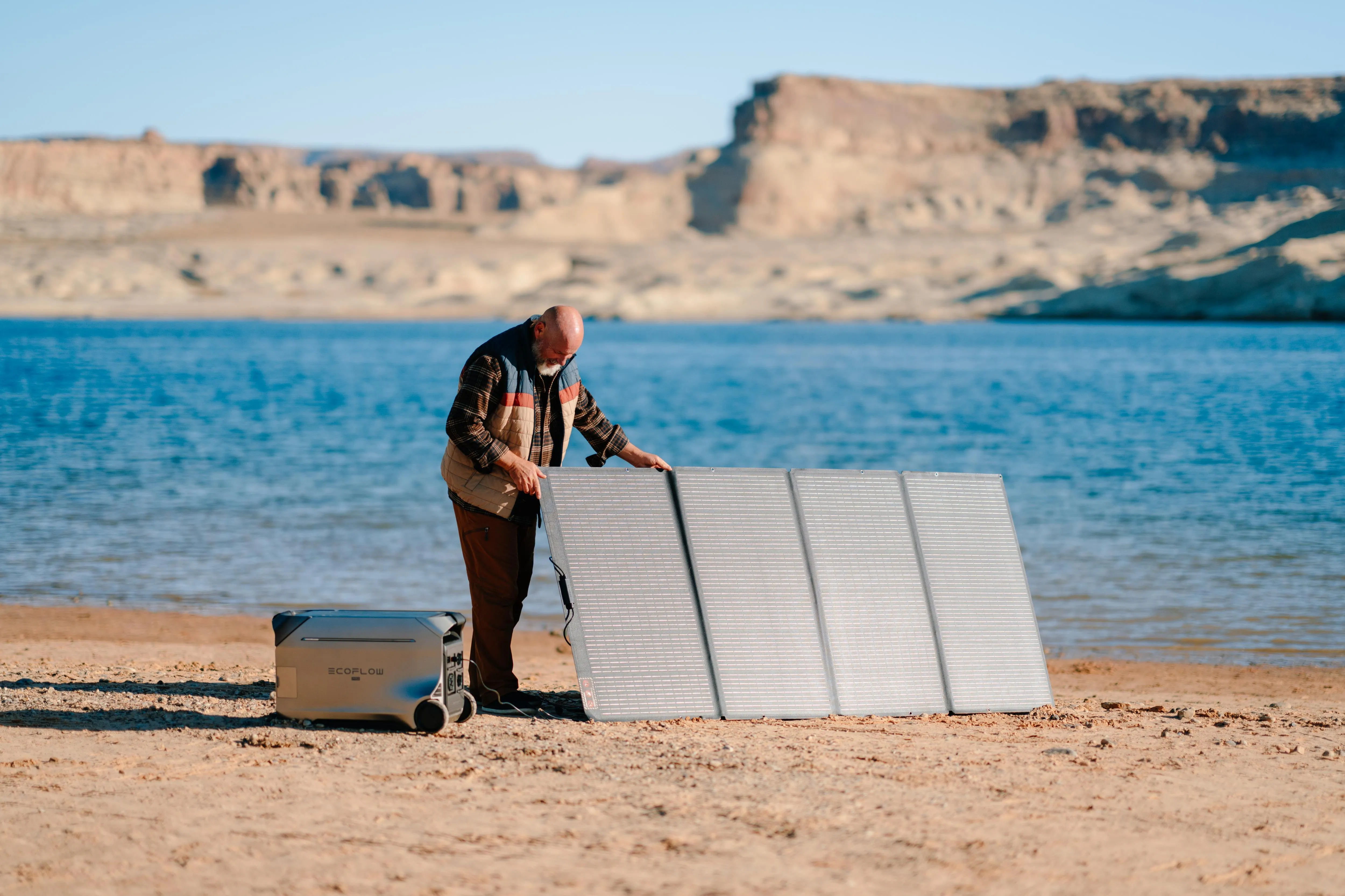 EcoFlow DELTA Pro 3   400W Solar Panel