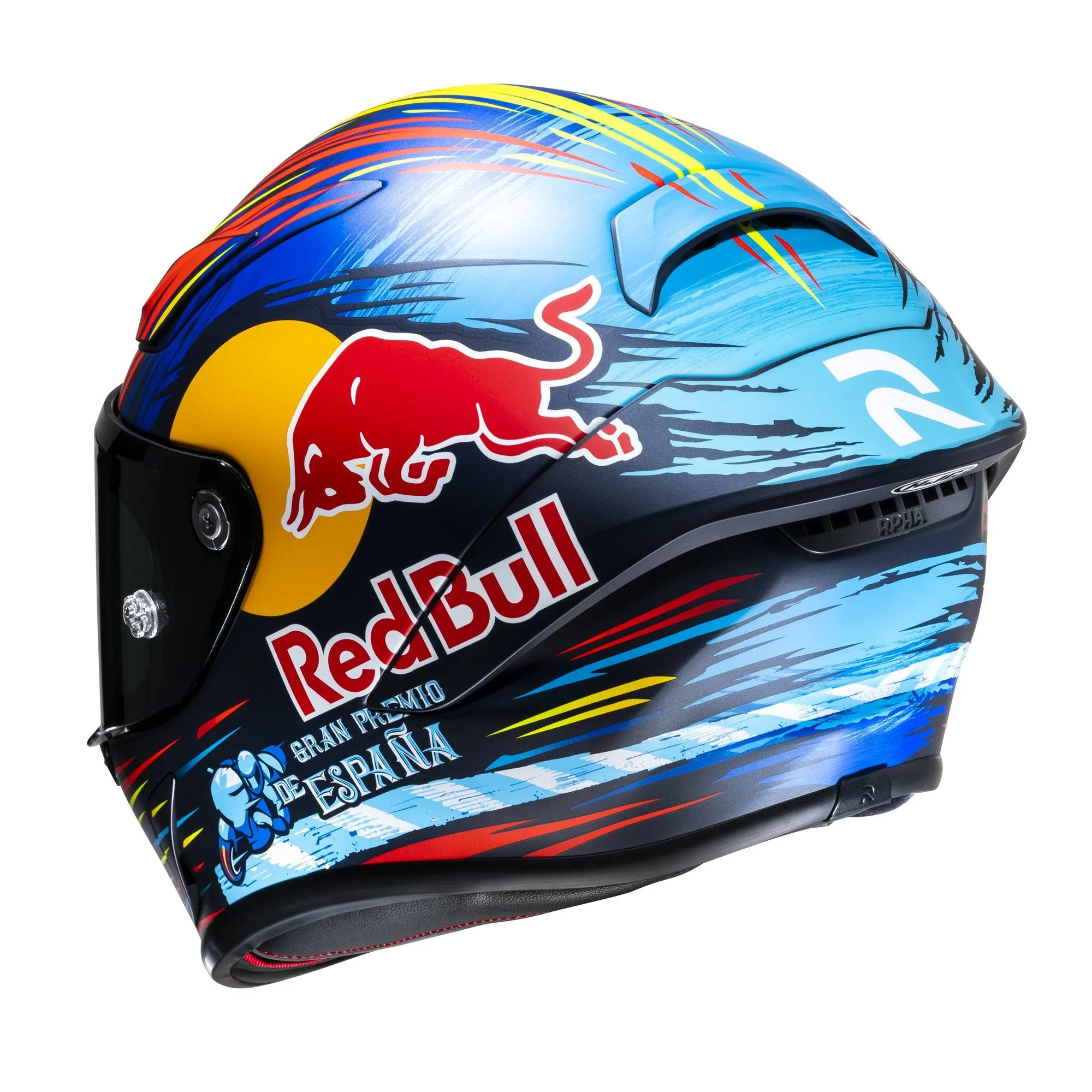 HJC RPHA 1 Red Bull Jerez  Edition Carbon Fiber Racing Helmet