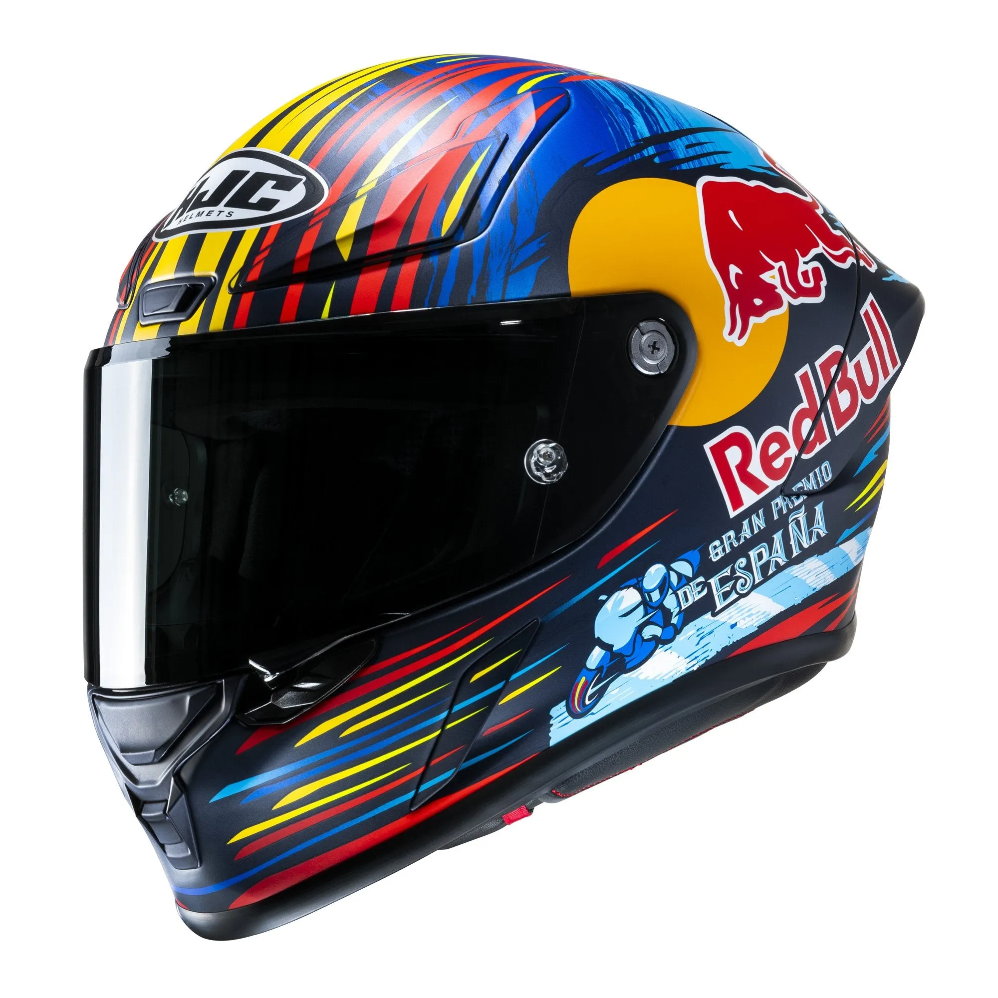 HJC RPHA 1 Red Bull Jerez  Edition Carbon Fiber Racing Helmet