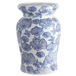 Irving 17.7" Ceramic Garden Stool