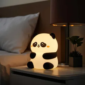 LED لغرفة الأطفال مصباح باندا محمول  LED Lamp for Kids Room Portable Warm