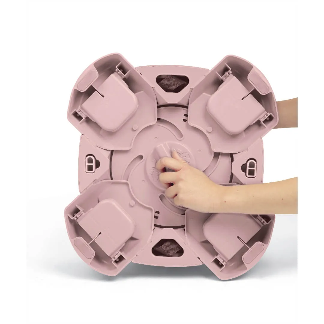 Mamas and Papas Bug 3-in-1 Floor & Booster Seat with Activity Tray - Blossom