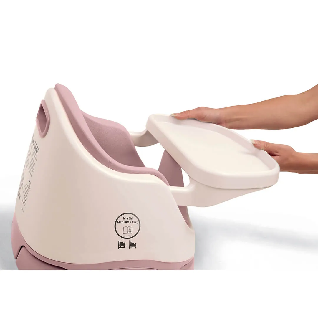 Mamas and Papas Bug 3-in-1 Floor & Booster Seat with Activity Tray - Blossom