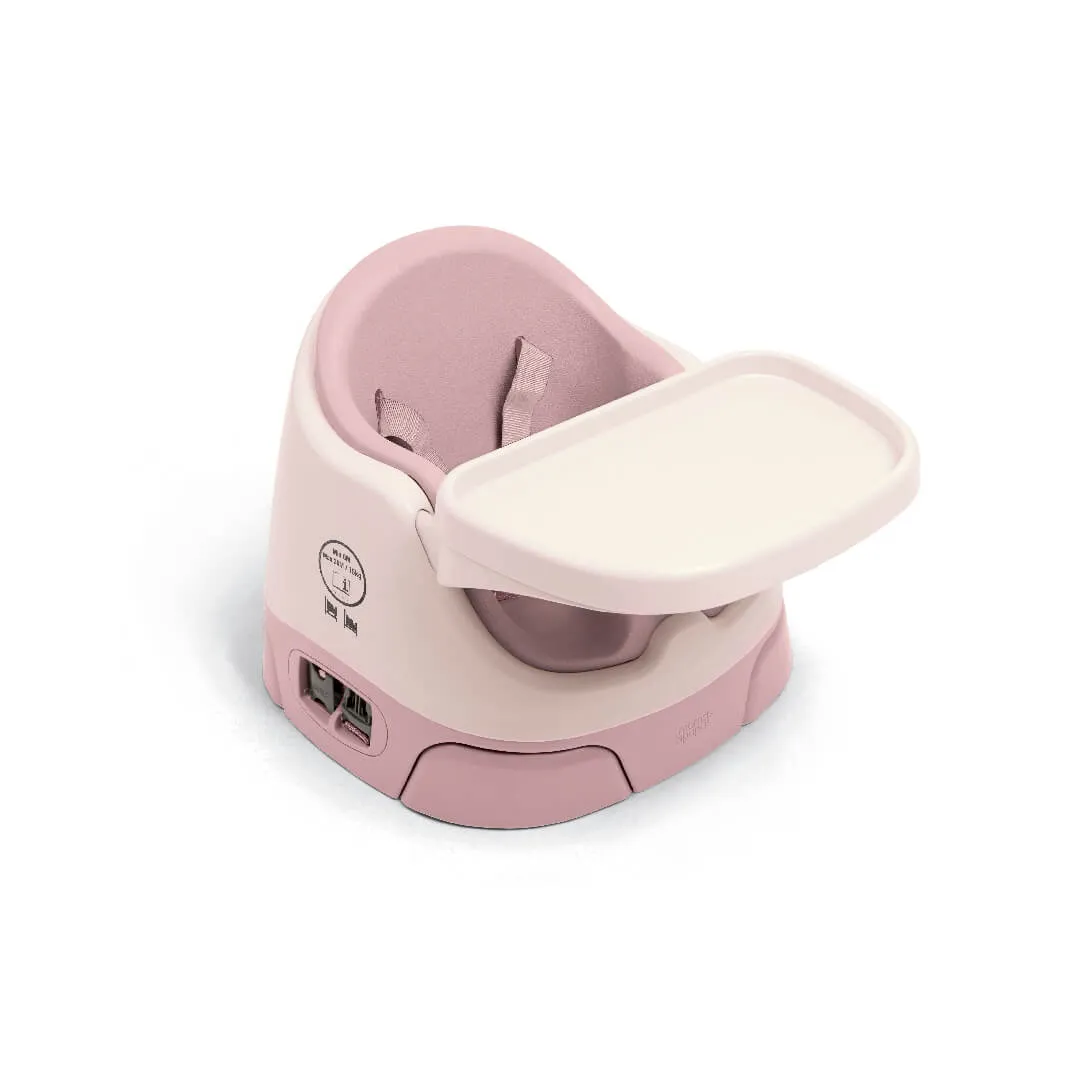 Mamas and Papas Bug 3-in-1 Floor & Booster Seat with Activity Tray - Blossom