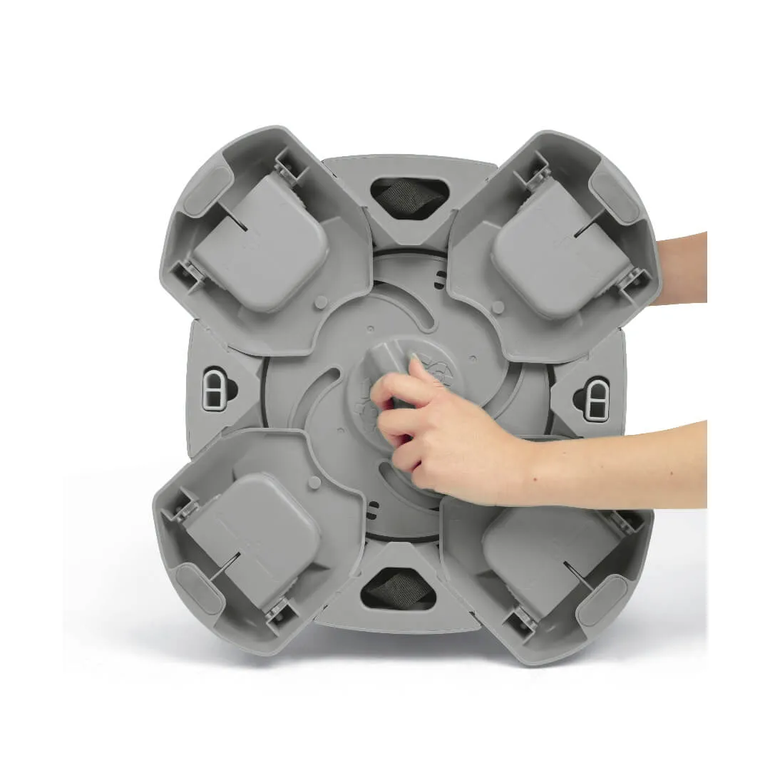 Mamas and Papas Bug 3-in-1 Floor & Booster Seat with Activity Tray - Pebble Grey