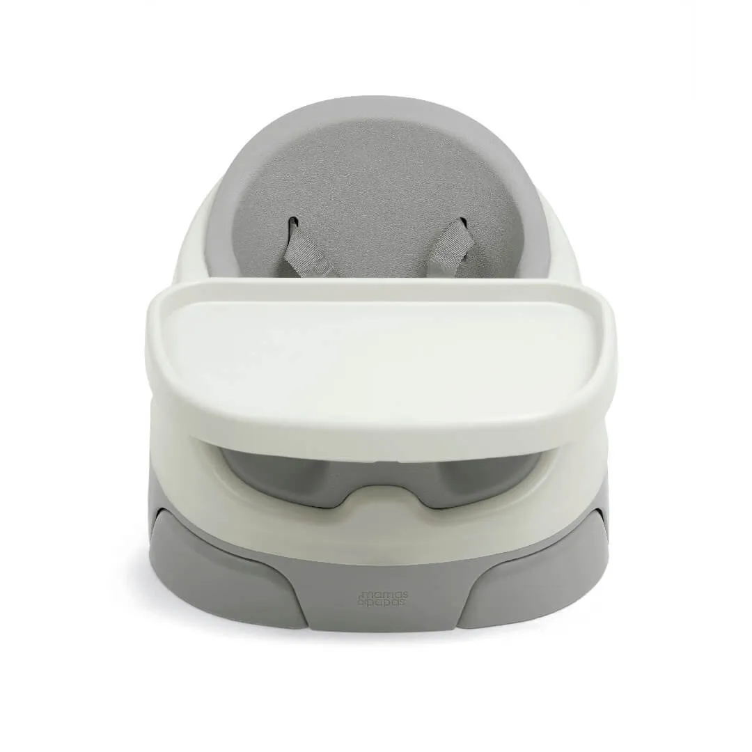 Mamas and Papas Bug 3-in-1 Floor & Booster Seat with Activity Tray - Pebble Grey