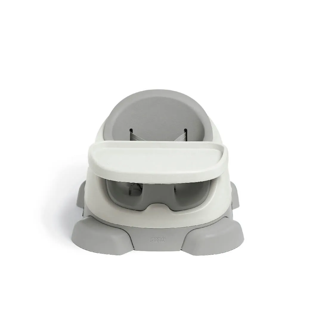 Mamas and Papas Bug 3-in-1 Floor & Booster Seat with Activity Tray - Pebble Grey