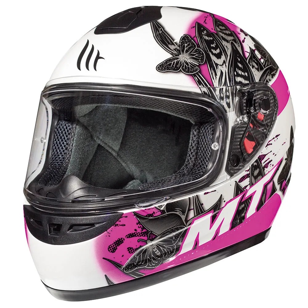 MT Thunder Breeze (Kids) White & Pink