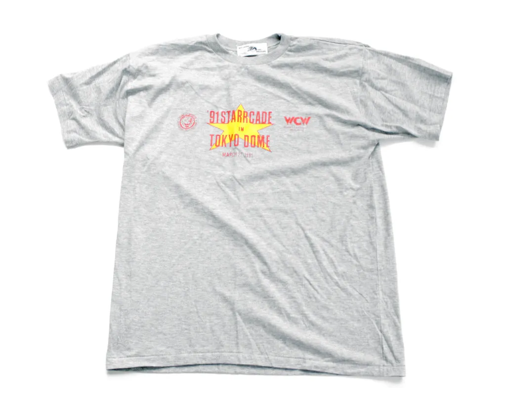 NJPW/WCW STARRCADE '91 IN TOKYO DOME T-SHIRT LG