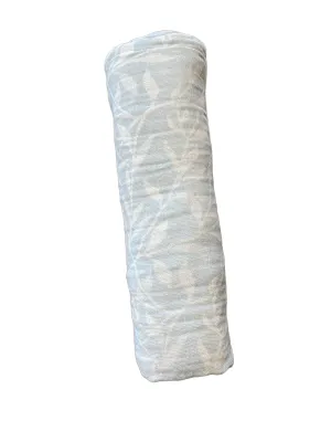 Organic Muslin Swaddle  | Aden   Anais | Blue With White Leaves