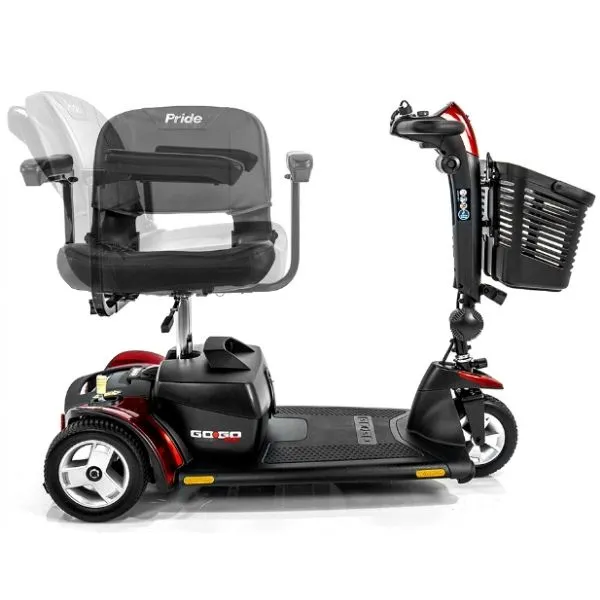 Pride Go-Go Sport 3-Wheel Travel Scooter S73