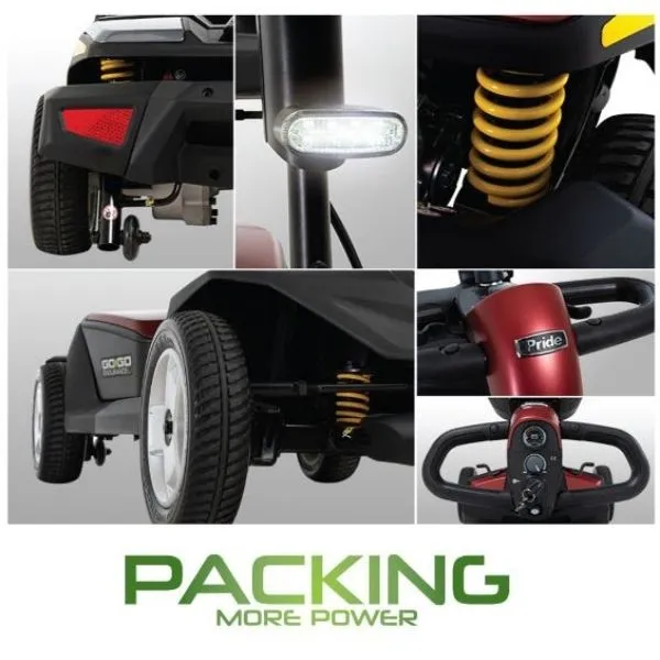 Pride Mobility Go-Go Endurance Li Travel Mobility Scooter