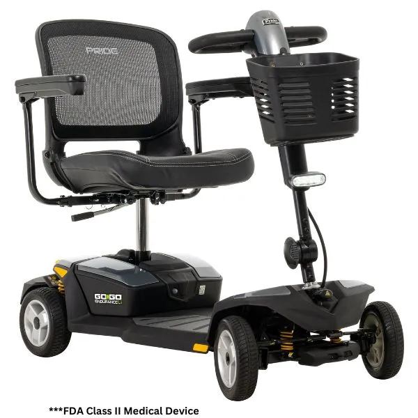 Pride Mobility Go-Go Endurance Li Travel Mobility Scooter