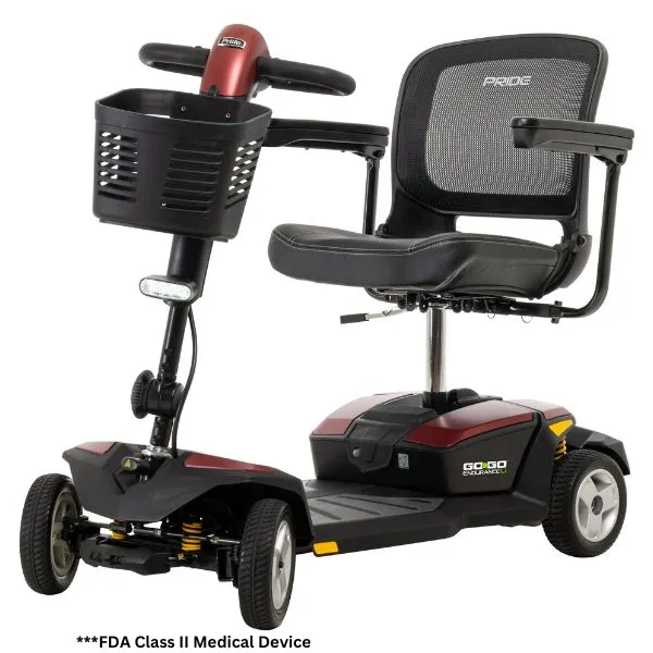 Pride Mobility Go-Go Endurance Li Travel Mobility Scooter