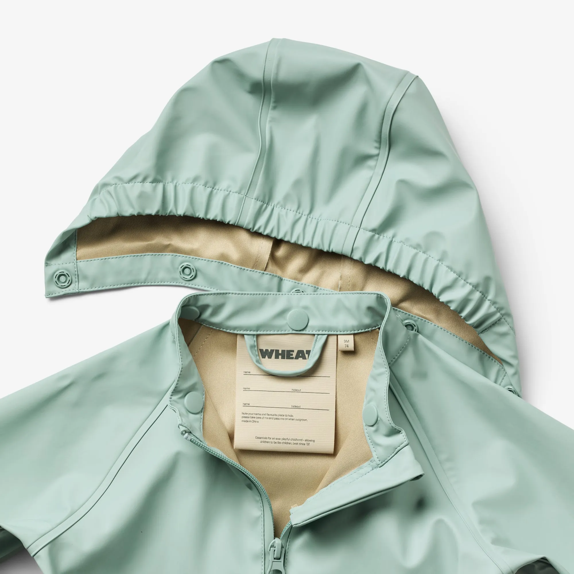 Rainwear Chardy Jacket - aquamarin