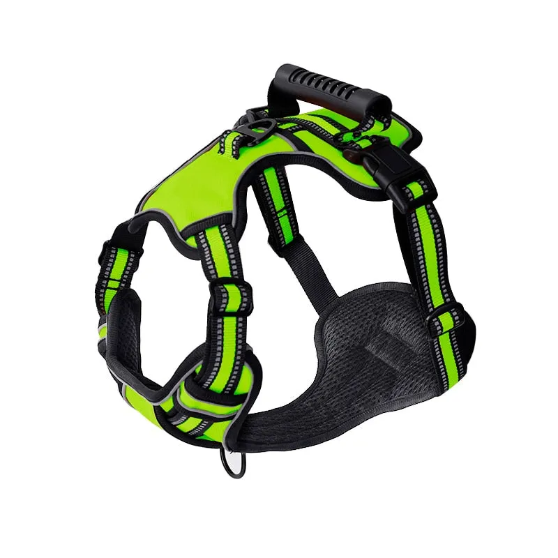 Reflective No Pull Breathable Pet Dog Puppy Outdoor Vest Walking Training Harness Vest