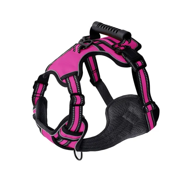 Reflective No Pull Breathable Pet Dog Puppy Outdoor Vest Walking Training Harness Vest