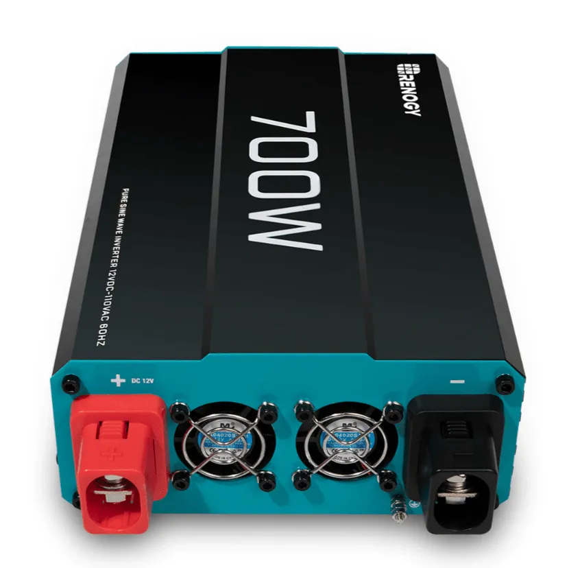 RENOGY 700W 12V Pure Sine Wave Inverter | RNG-INVT-700-12V-P2