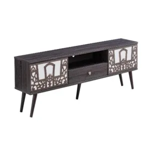 Rustic Mordern TV Stand Grey Wood - TV-103
