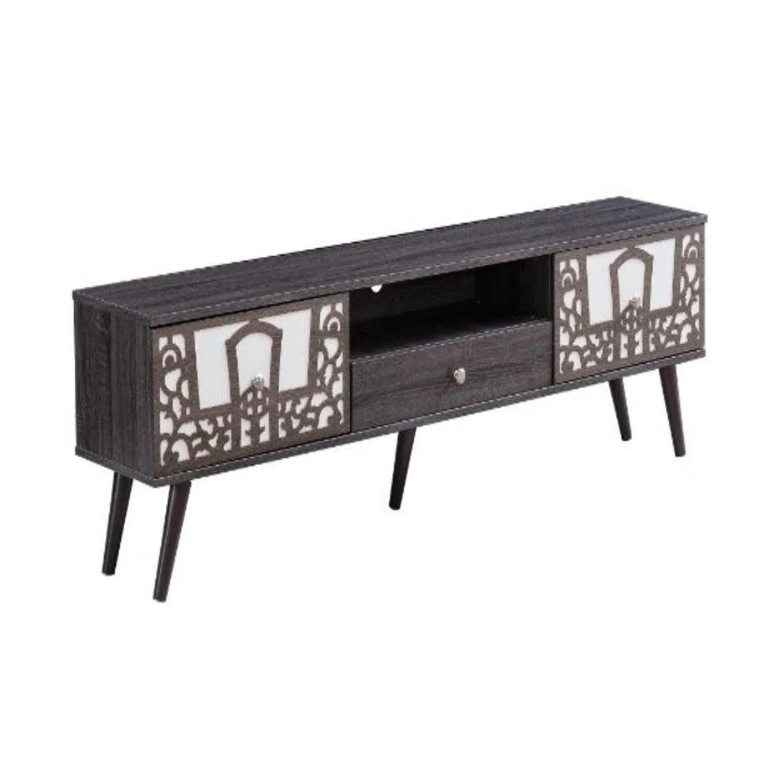 Rustic Mordern TV Stand Grey Wood - TV-103