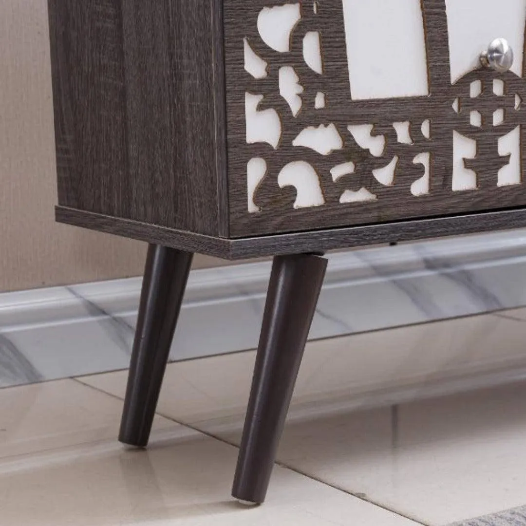 Rustic Mordern TV Stand Grey Wood - TV-103
