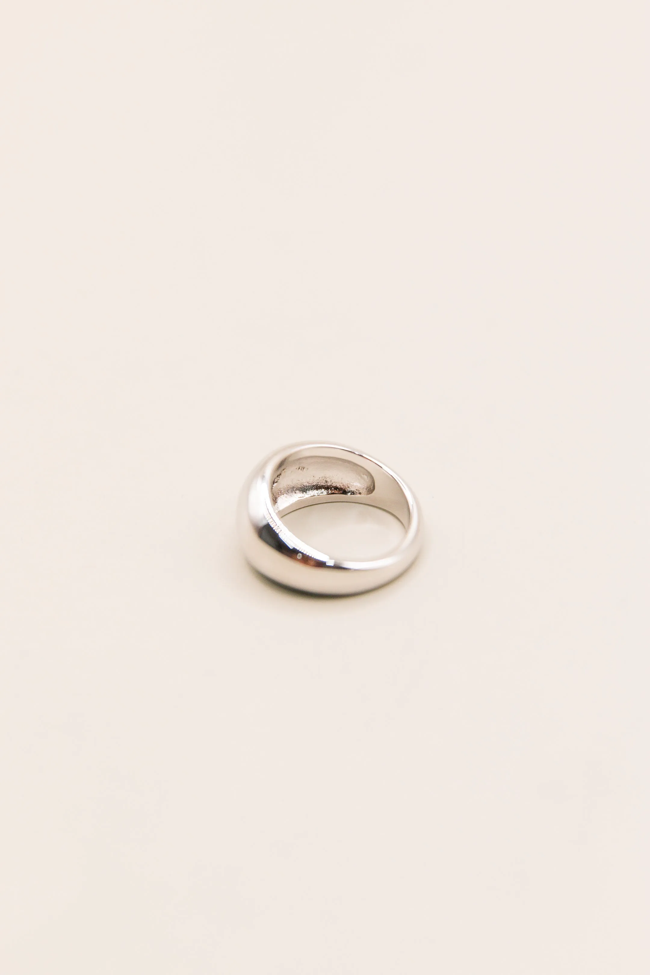 Silver Dome Ring