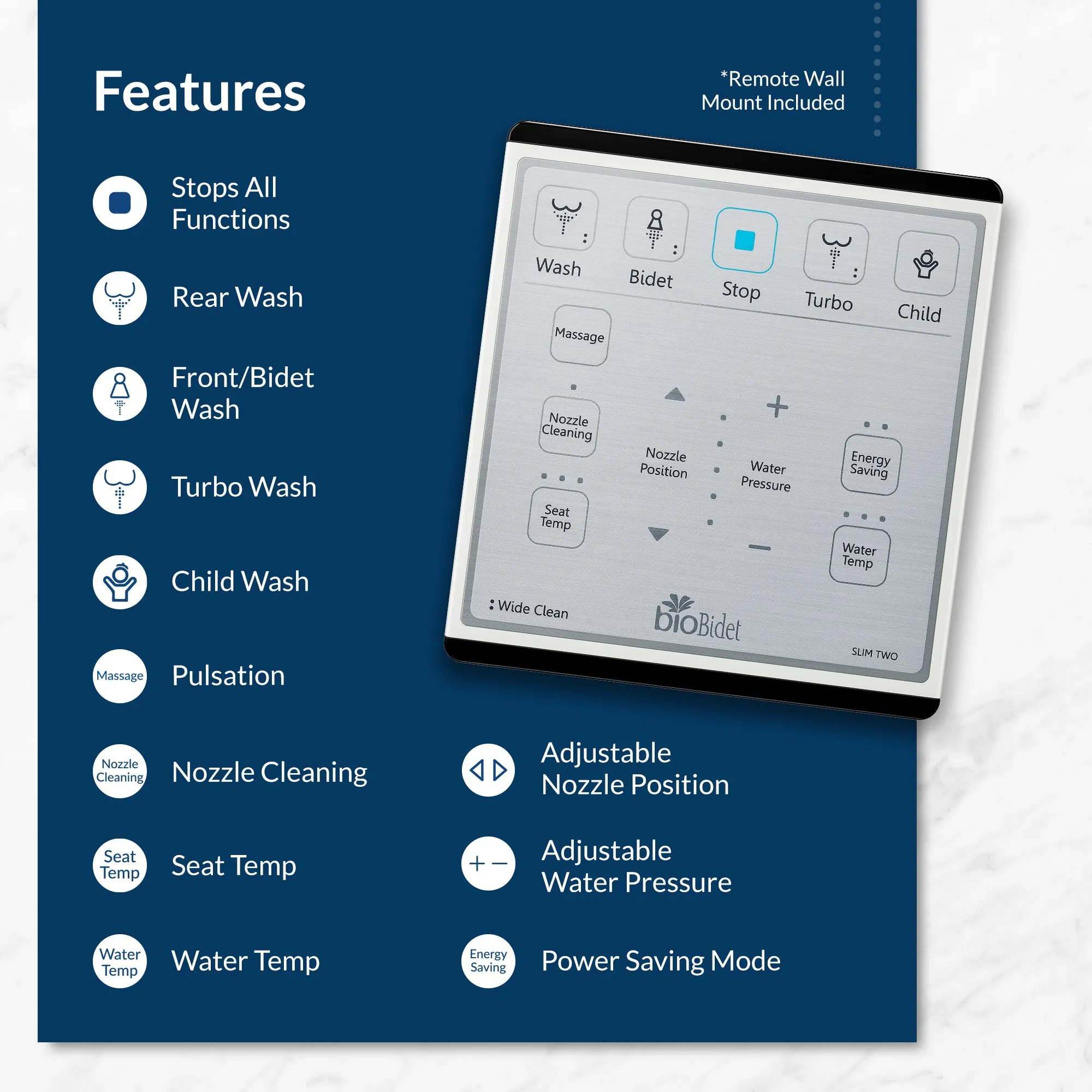 Slim Two Bidet Seat