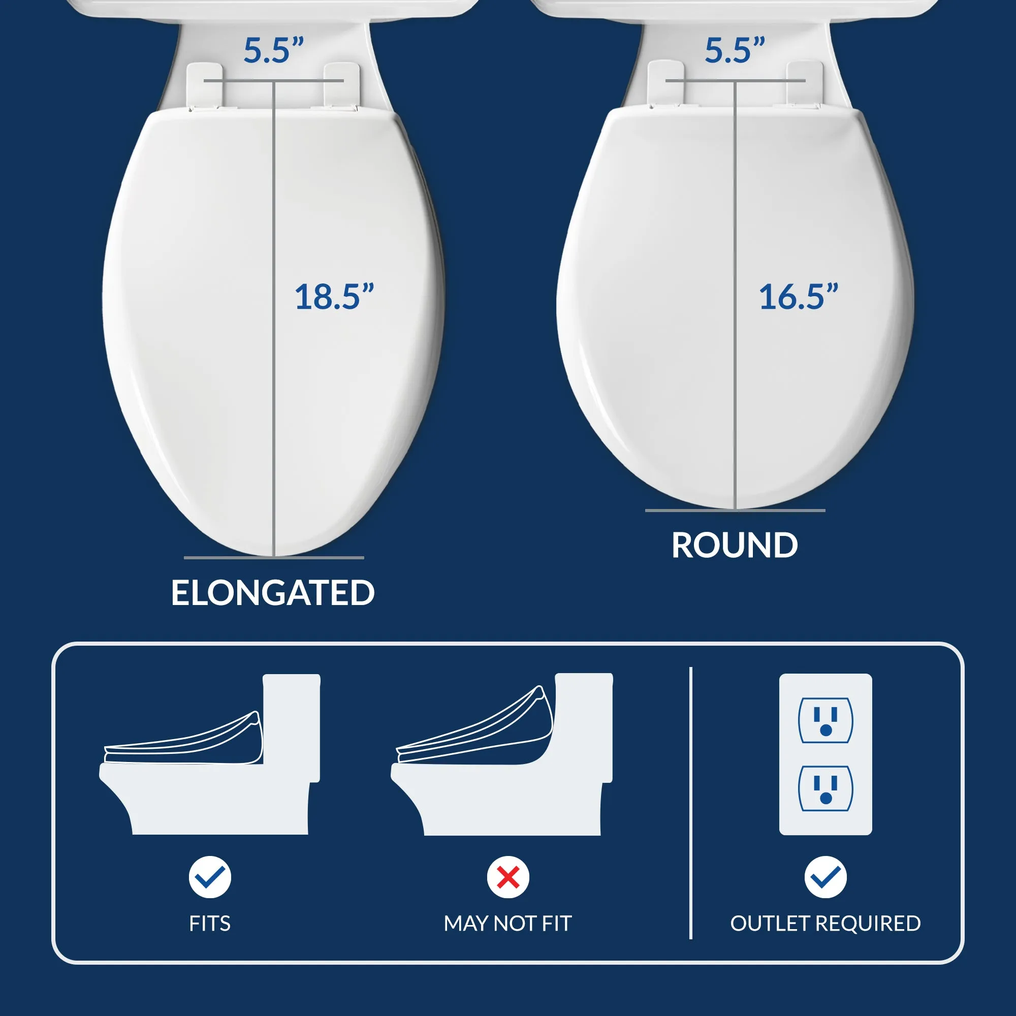 Slim Two Bidet Seat