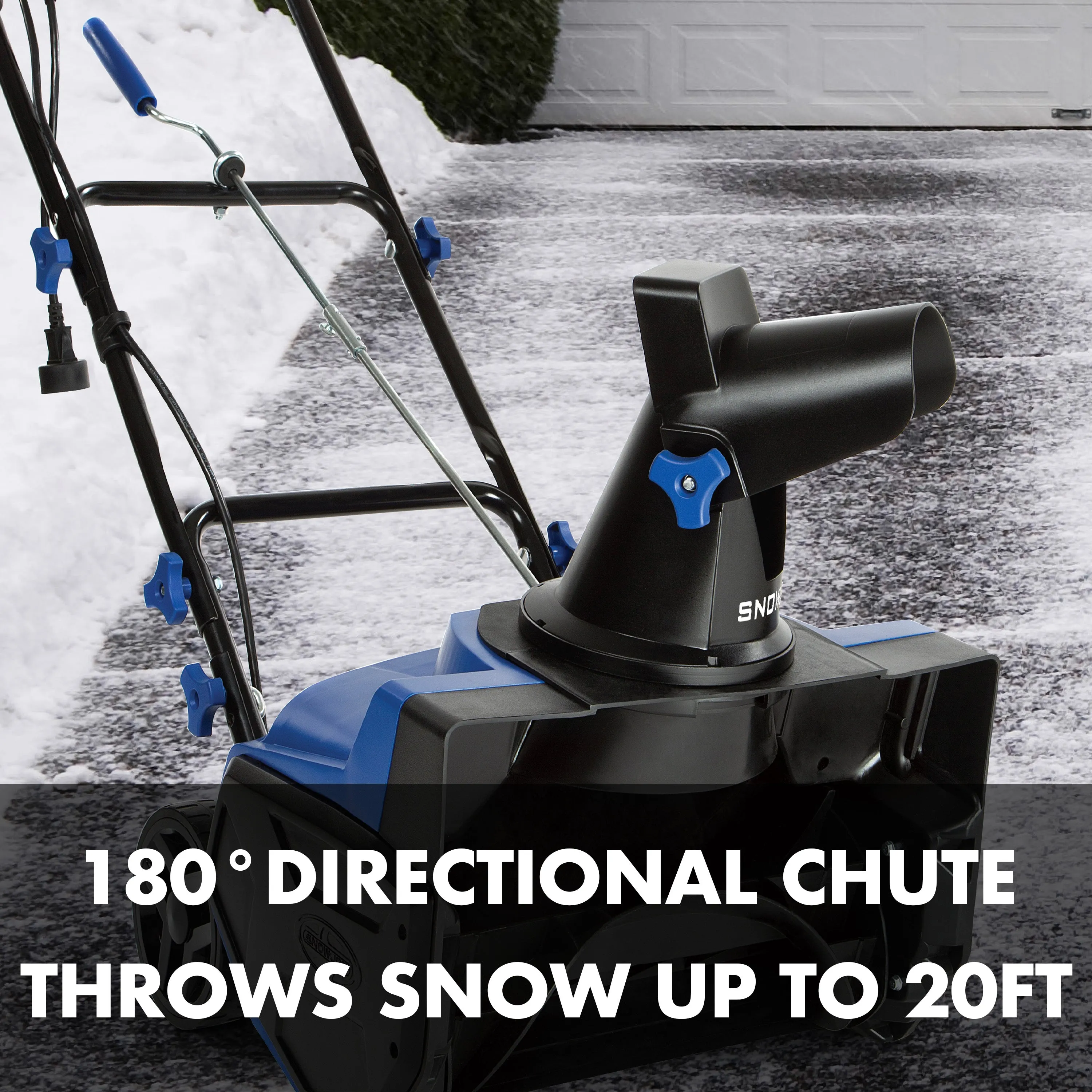 Snow Joe Electric Snowblower Protection Bundle | Includes Electric Snow Blower and Cover